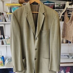Classic Olive Men's Blazer